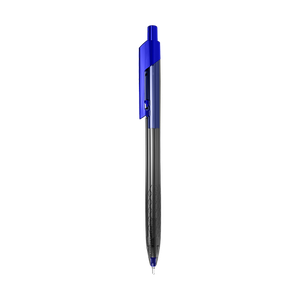 [56597] Bút Bi Dầu Đầu Bấm ARROW 0.5mm (xanh) Deli EQ01230