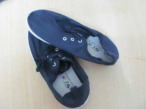 [58727] Giày Bata Vải Sis Cột Dây S40